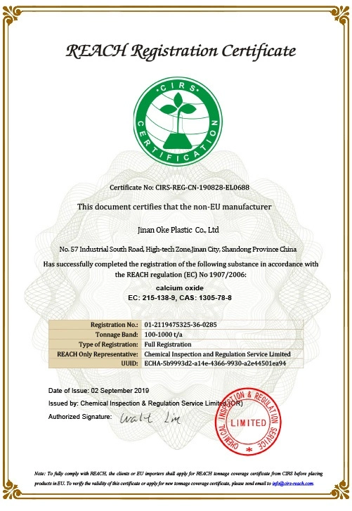 Certifications