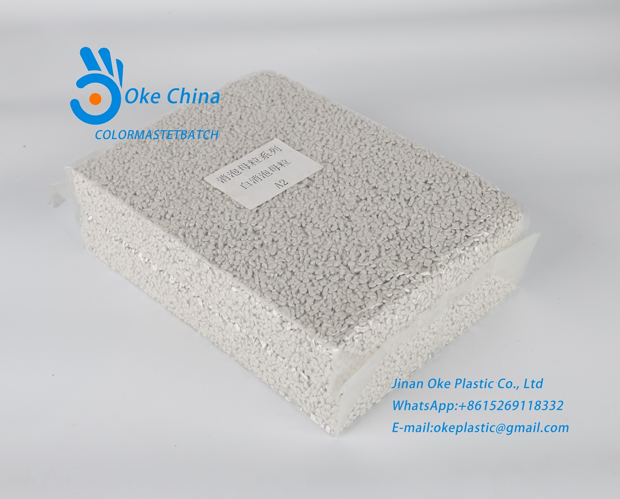 White Desiccant Masterbatch
