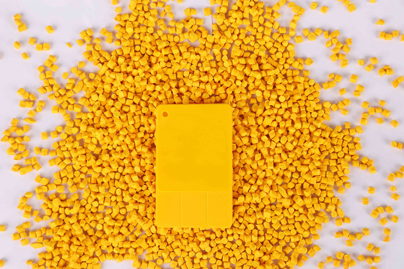 Masterbatch de couleur jaune