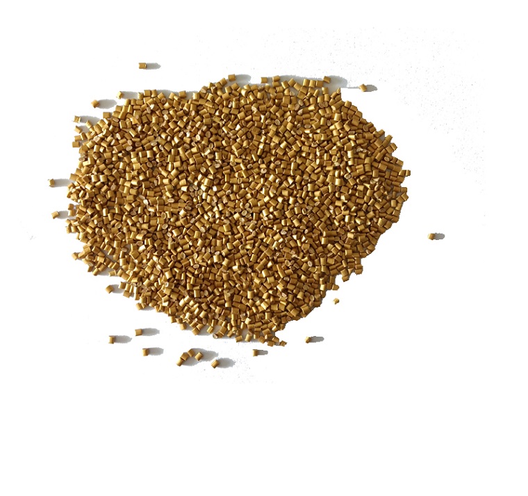 Masterbatch dorado de PET